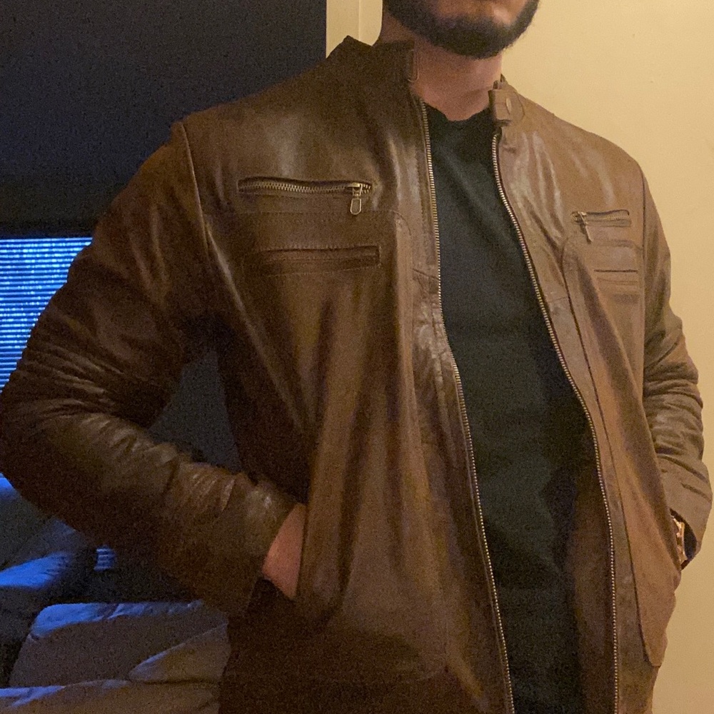 Brown Leather Jacket